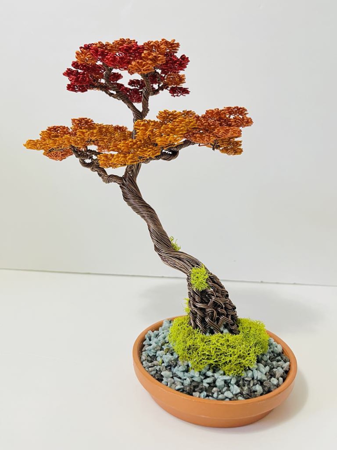 Wire Bonsai Tree (Autumn) - photo 4