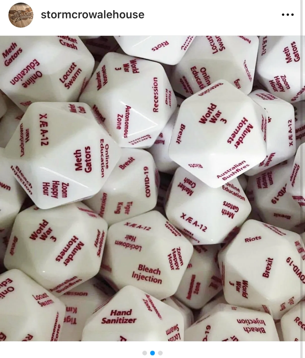 Storm Crow D2020 Dice trade or buy image indicator(2)