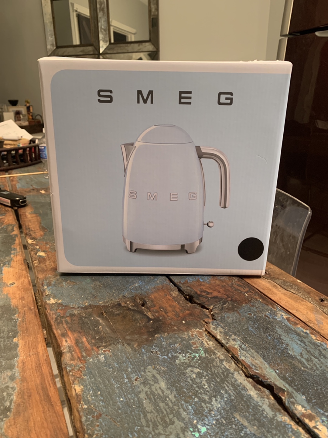 Smeg Retro-Style 1.7L Black Electric Kettle