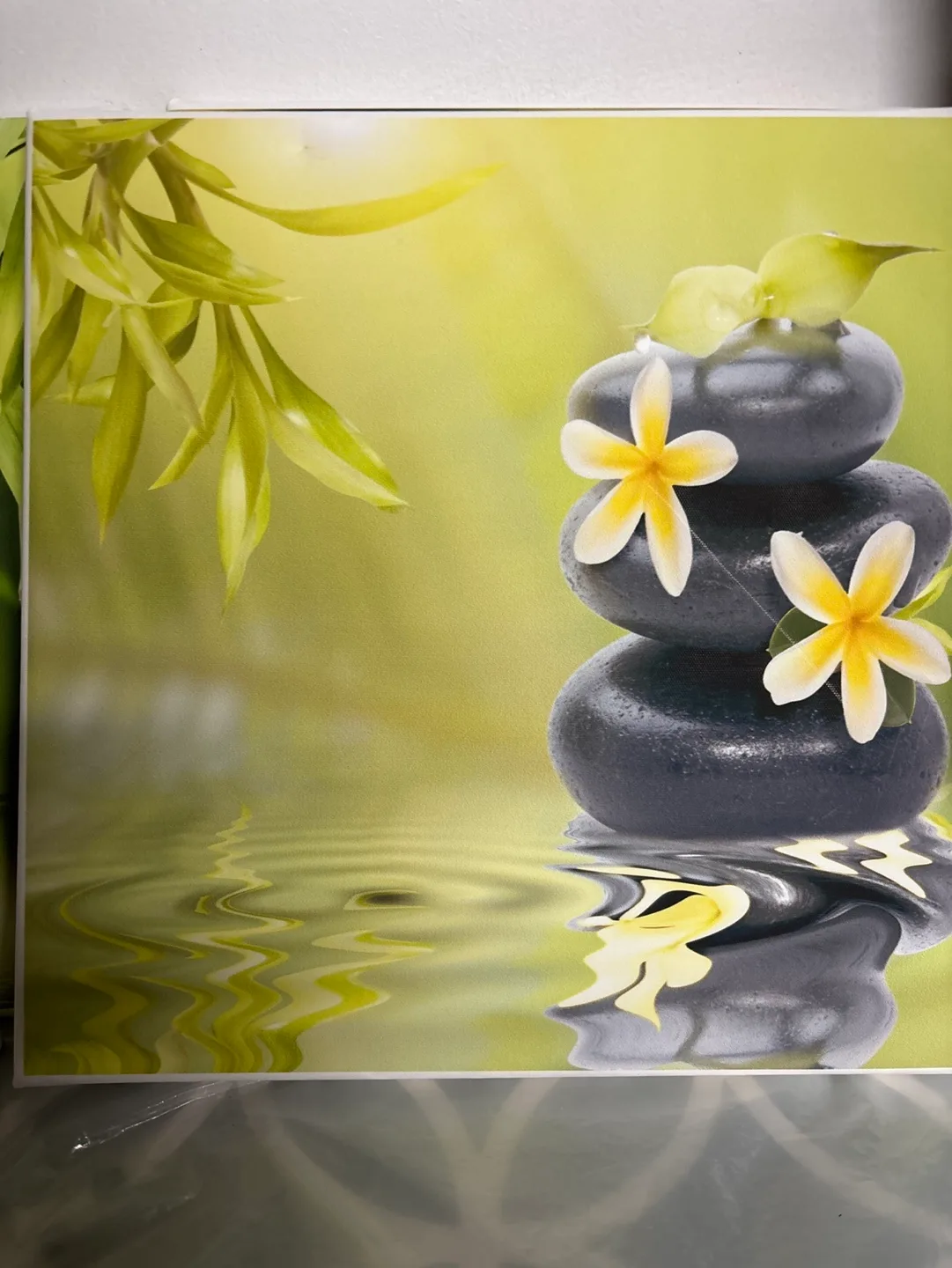 Set of 4 Zen/Spa Themed Canvas Wall Art Prints image indicator(4)