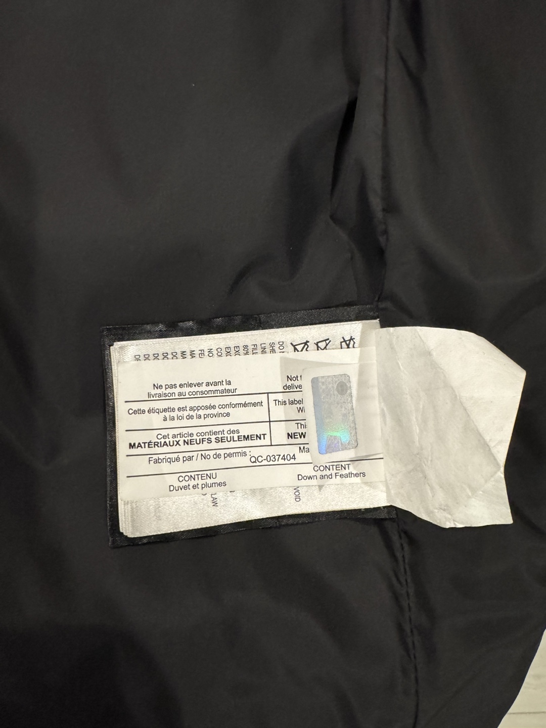 Men’s Canada Goose Black Vest Size LG - photo 3