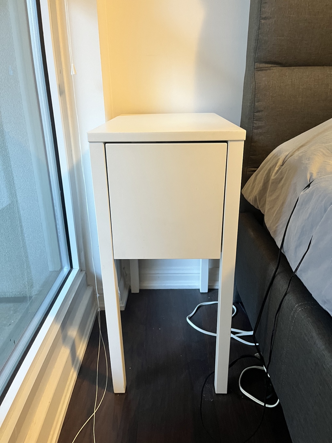 IKEA White Nordli Nightstand