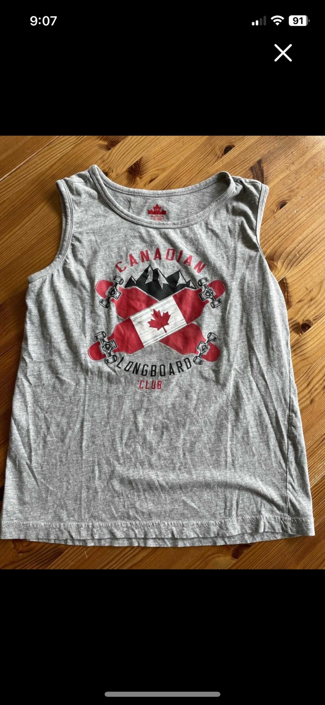 Canadian Longboard Club Tank Top youth XL
