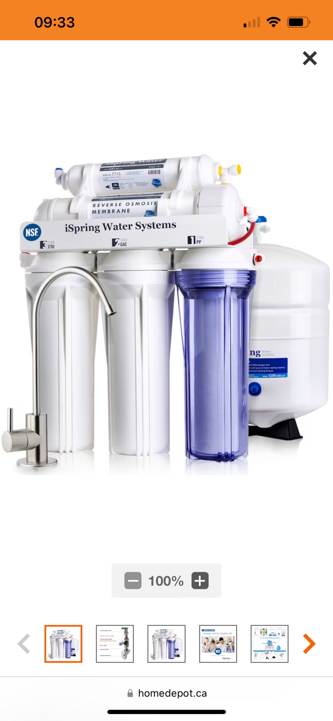 Reverse Osmosis Water Filter - photo 3