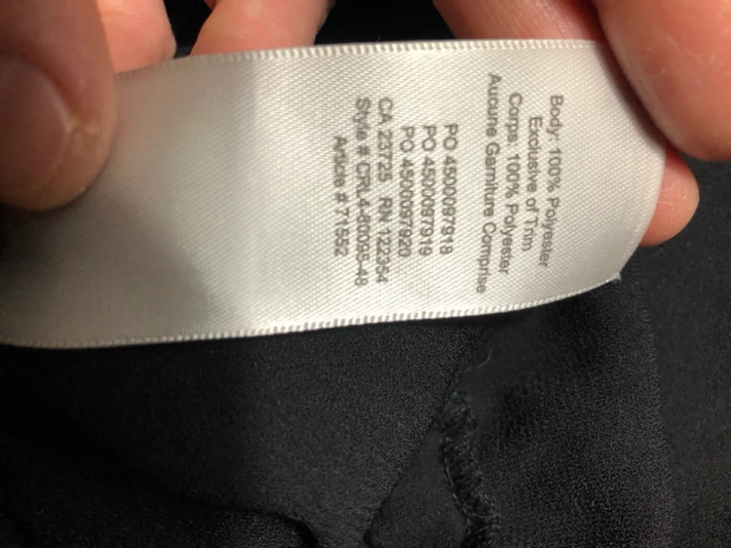 Wilfred Aritzia Black Ruffle Jumpsuit Size S image indicator(6)