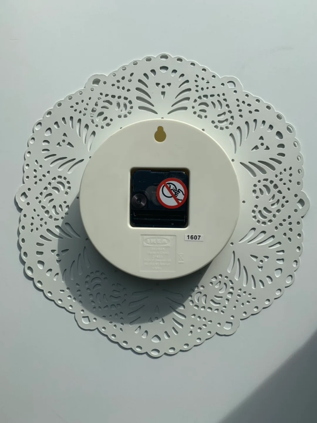 ☀️IKEA White Wall Clock image indicator(2)