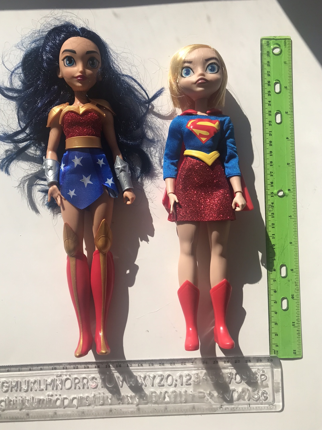 DC Super Hero Girls Wonder Woman and Supergirl Dolls