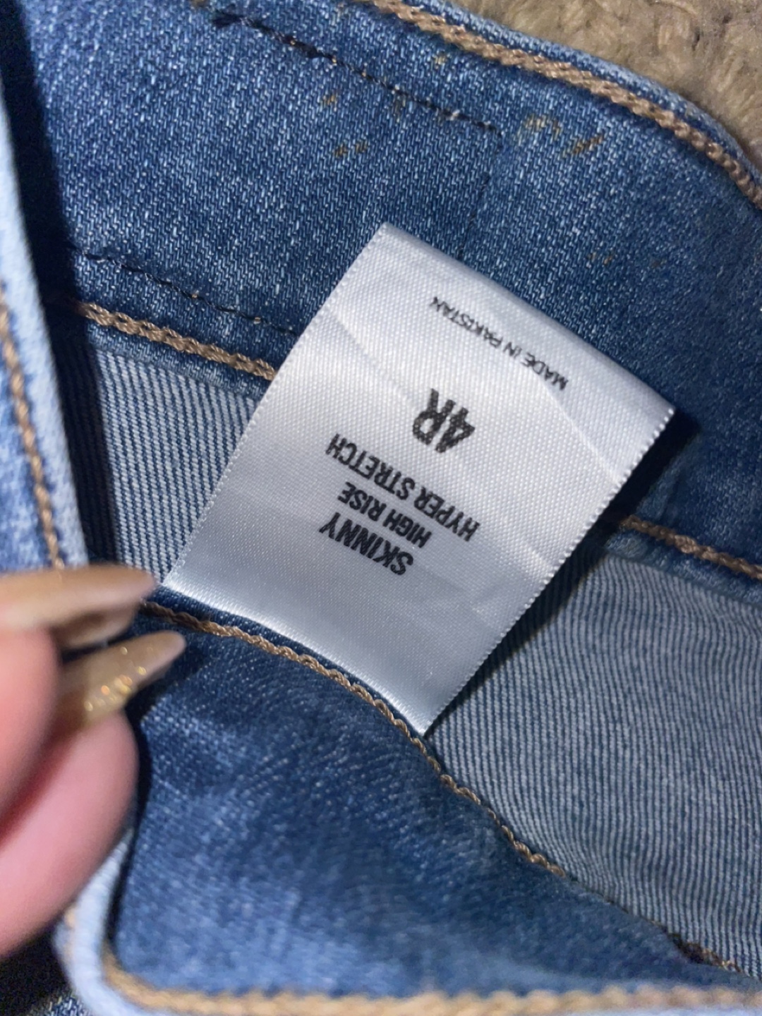 Express High Rise Skinny Jeans - photo 2
