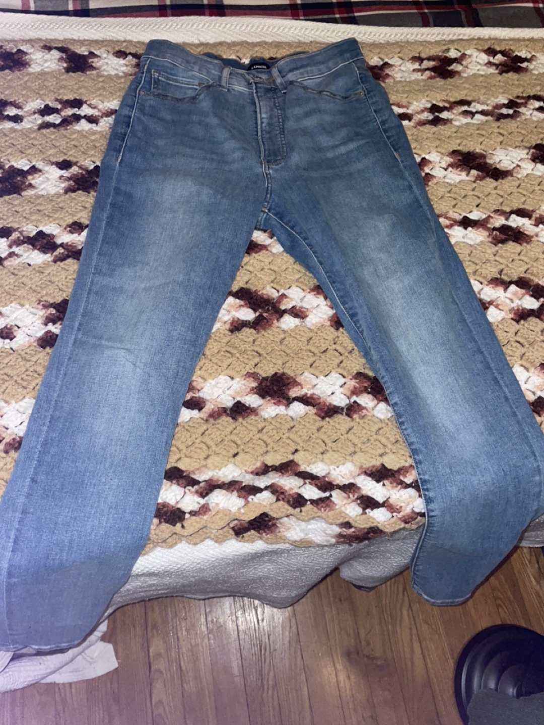 Express High Rise Skinny Jeans