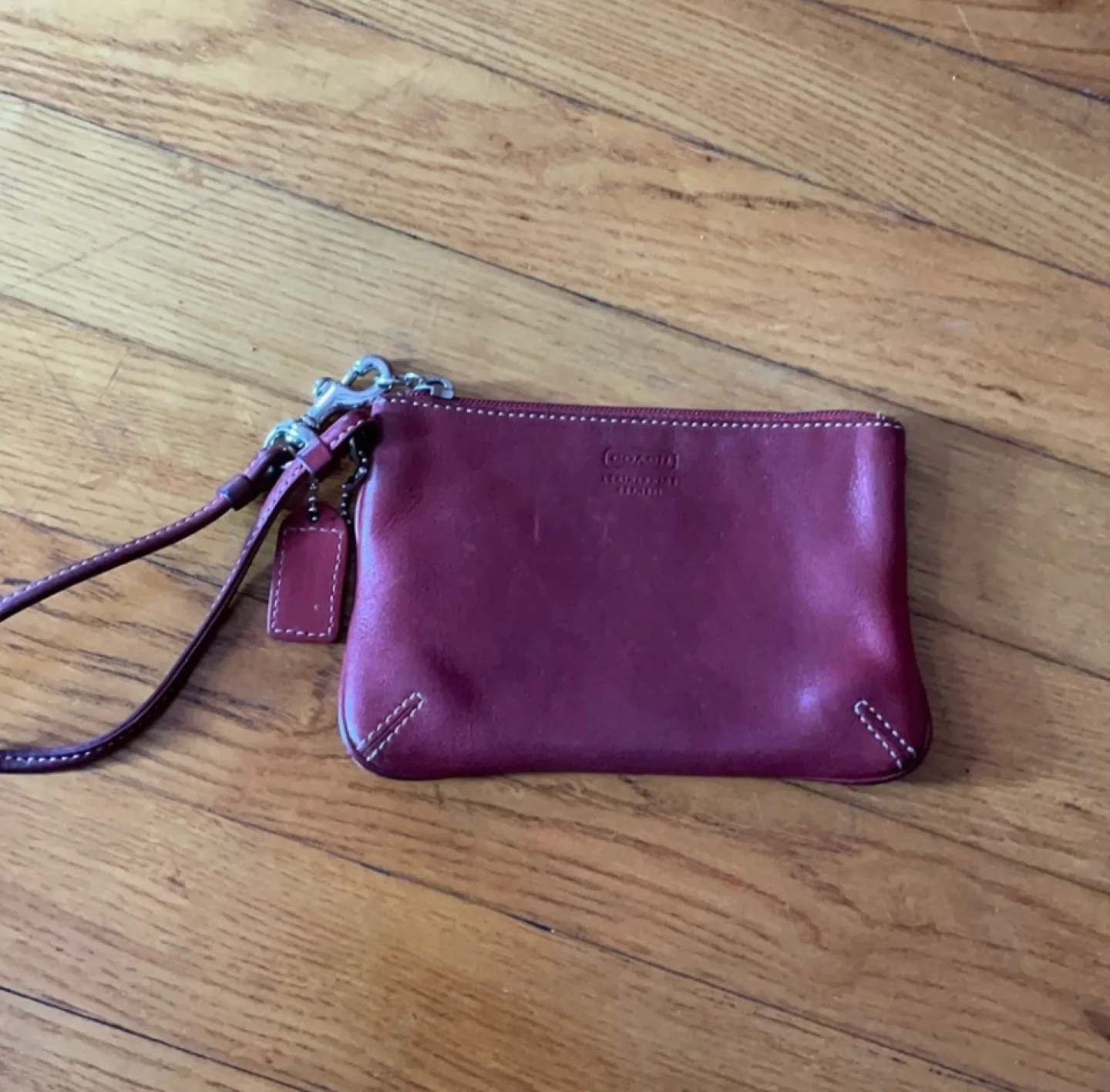 VS Pink Small Black Zip Pouch thumbnail
