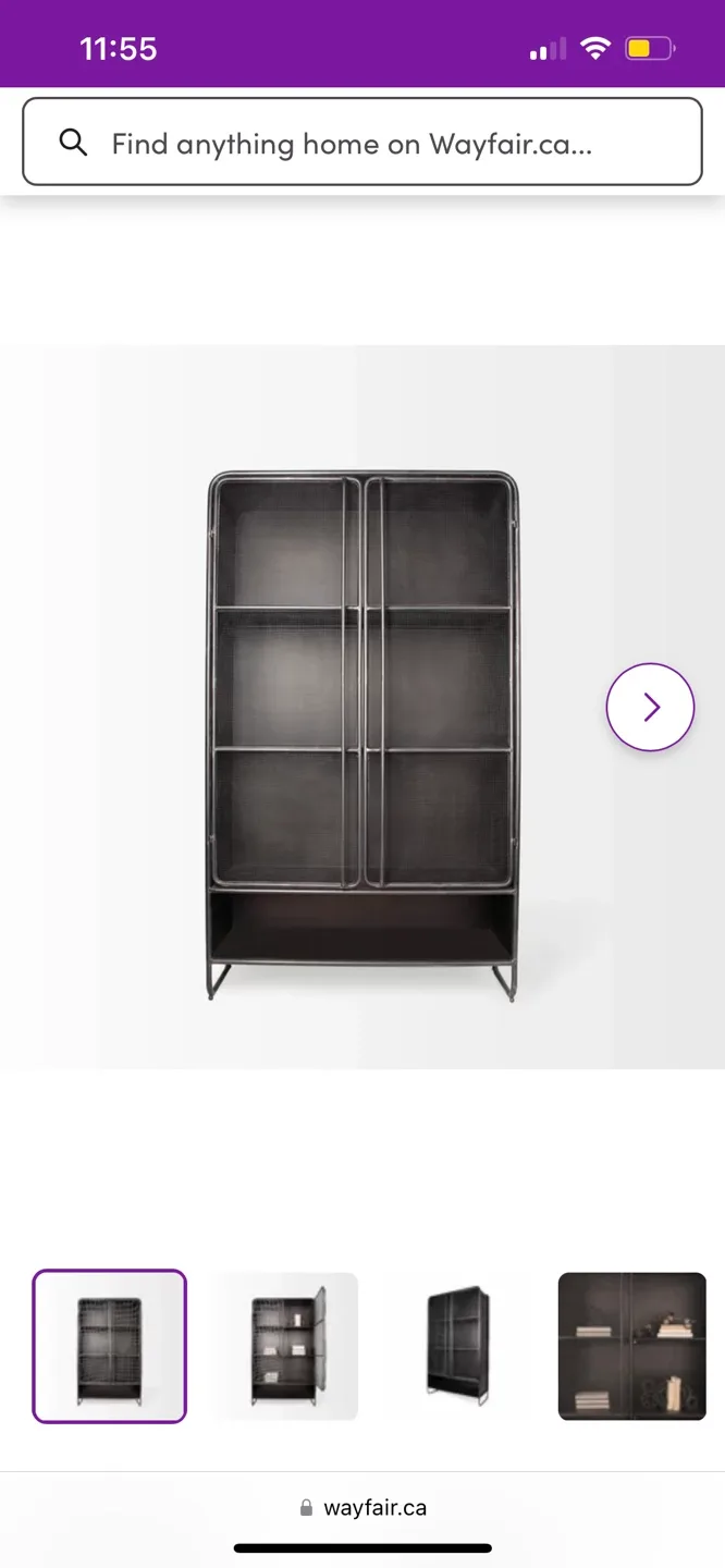 Black Metal Cabinet image indicator(2)