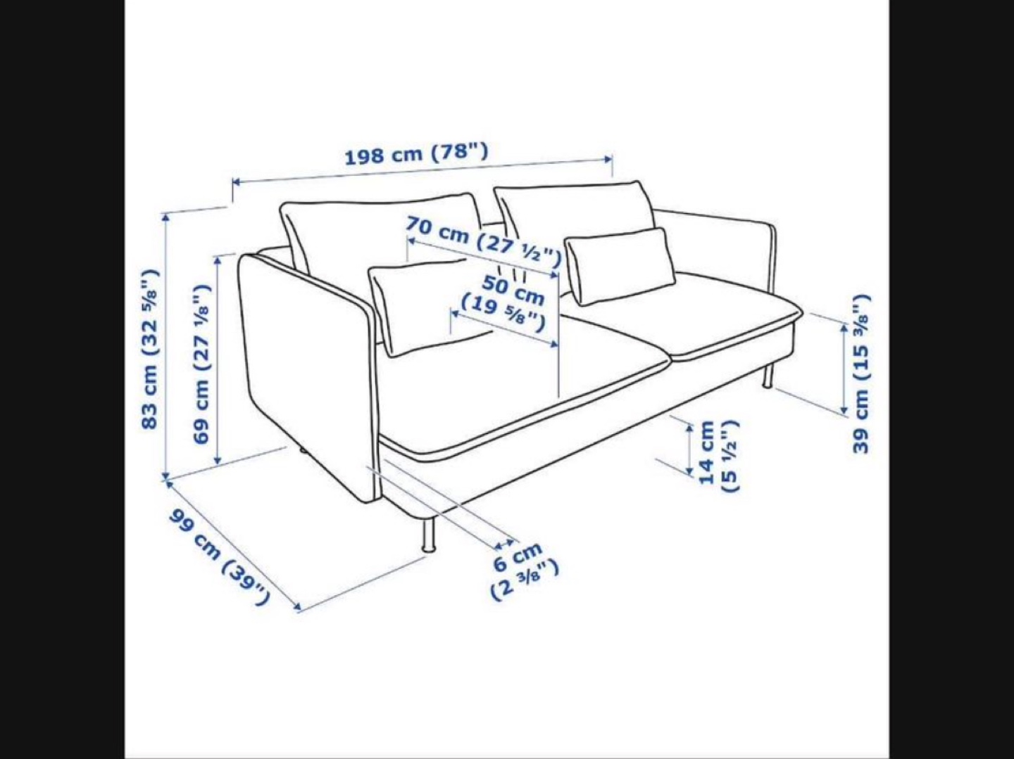 IKEA Söderhamn 2-seater sofa - photo 4
