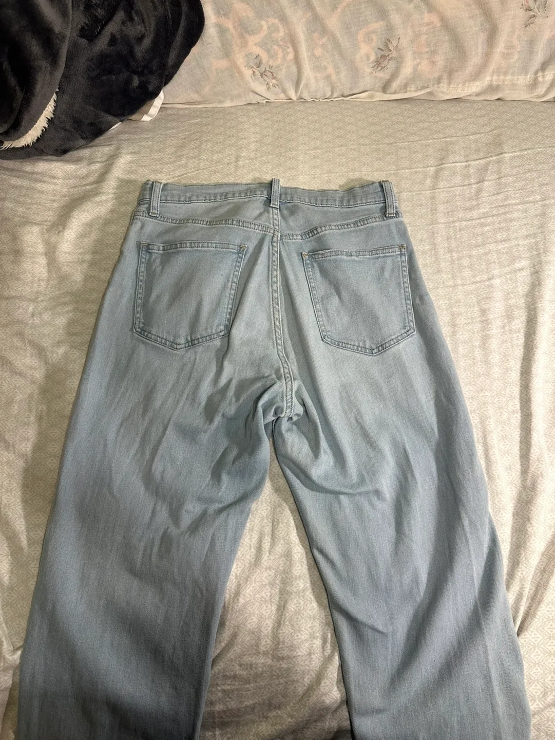 UNIQLO Light Wash Jeans image indicator(4)