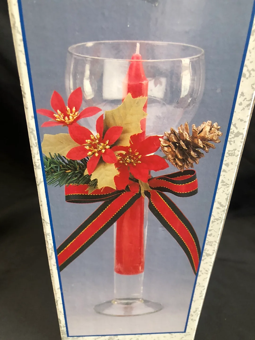 Vintage Christmas Candle Holder image indicator(2)