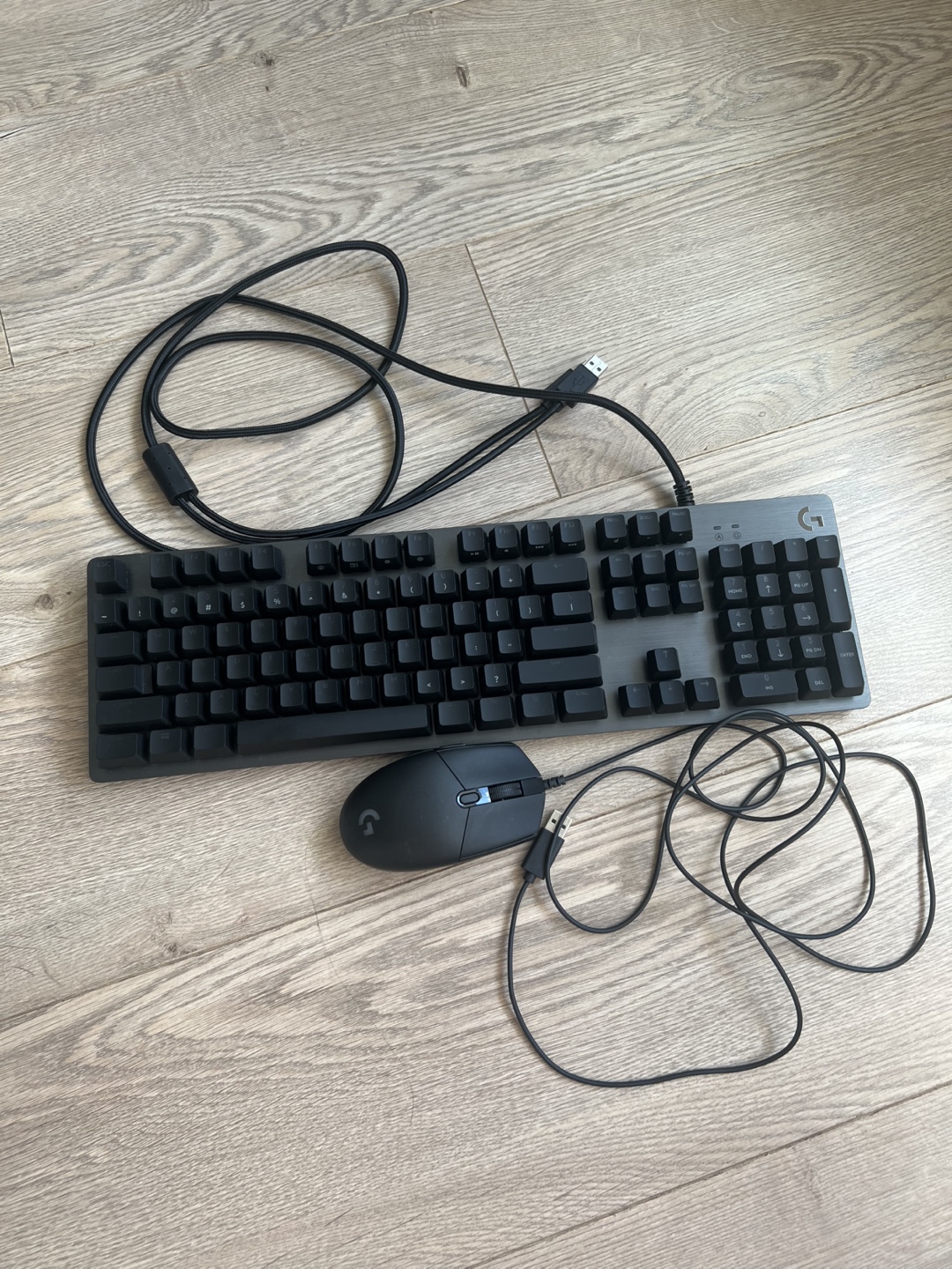 Logitech G513 & G203 Wired Gaming Keyboard & Mouse Combo