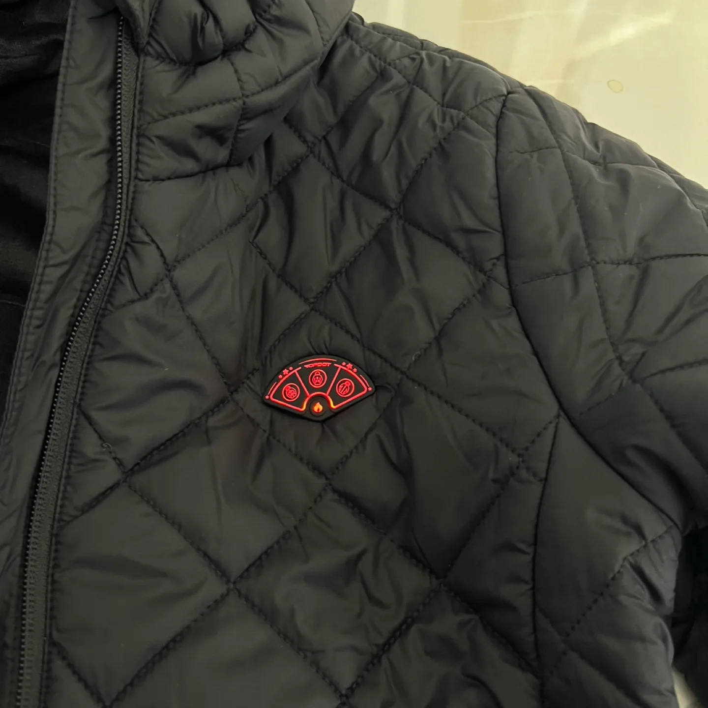 Brand New Womens Heated Quilted Jacket Size S image indicator(3)