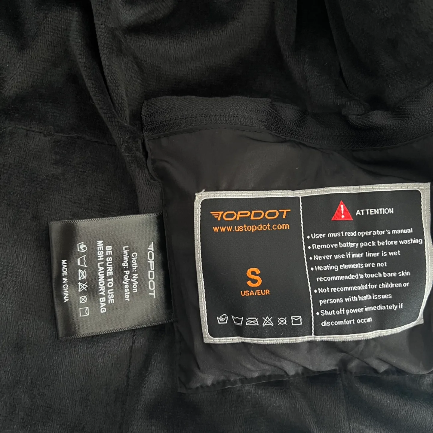 Brand New Womens Heated Quilted Jacket Size S image indicator(6)