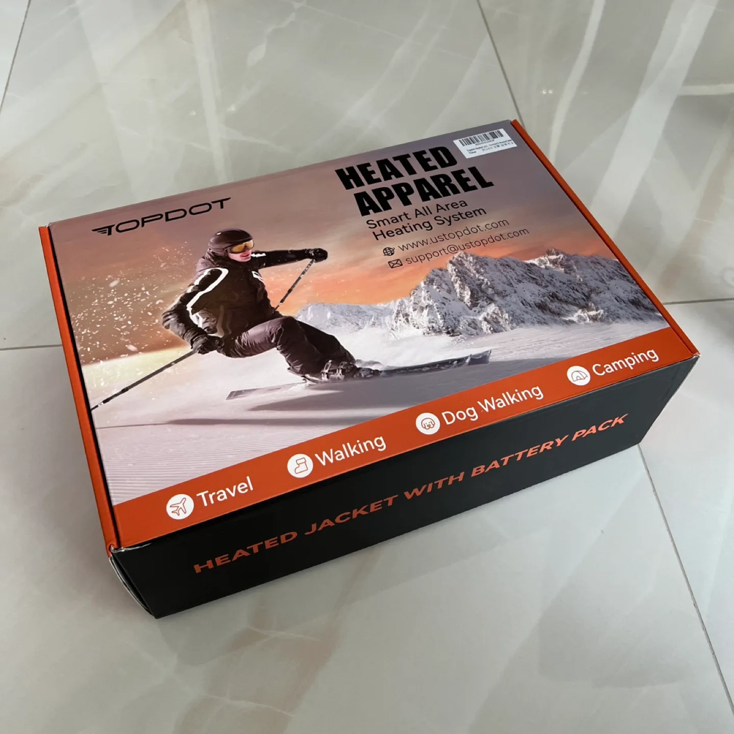 Brand New Womens Heated Quilted Jacket Size S image indicator(7)