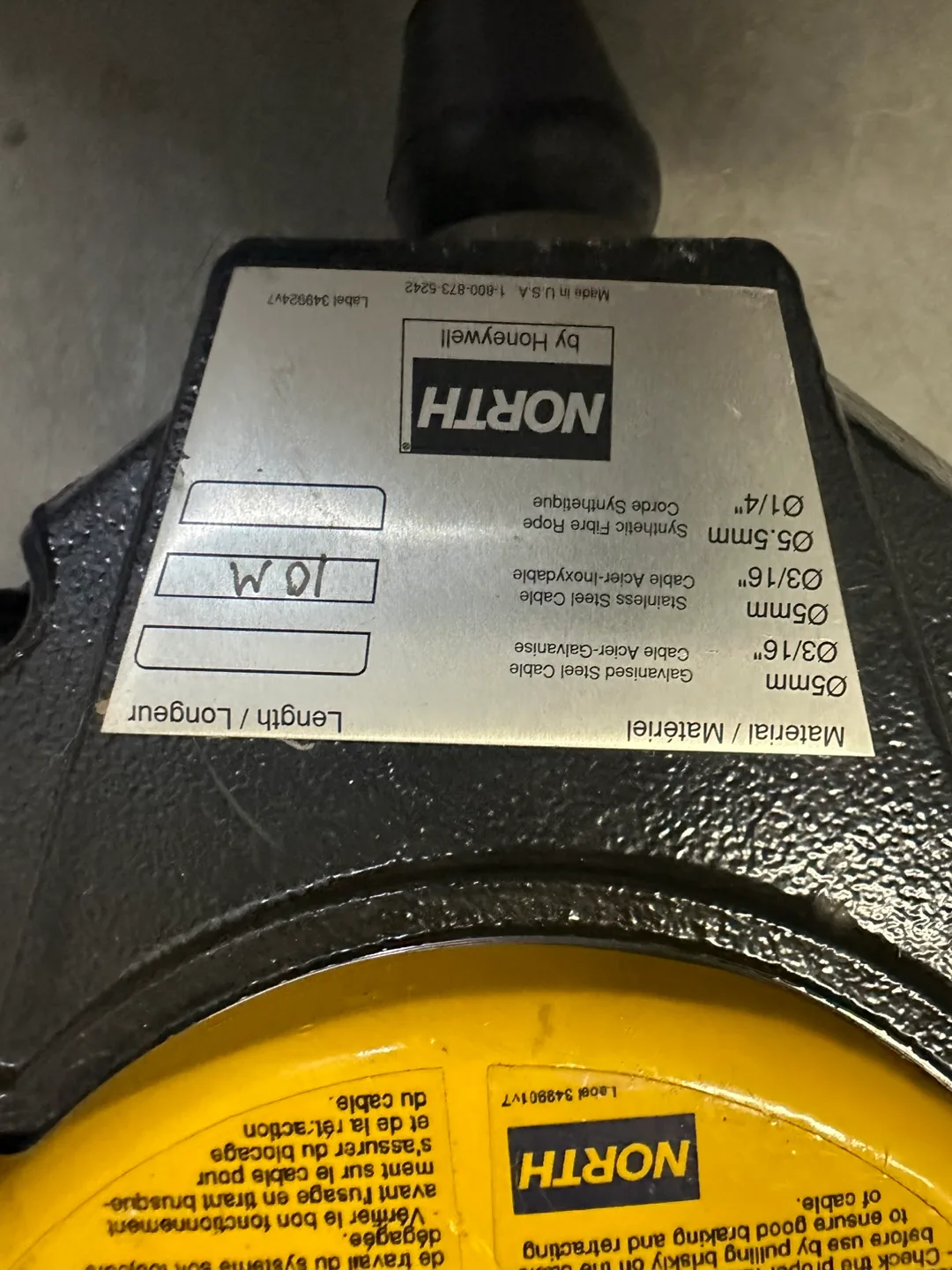 North by Honeywell Fall Arrest Retractable Lifeline image indicator(6)