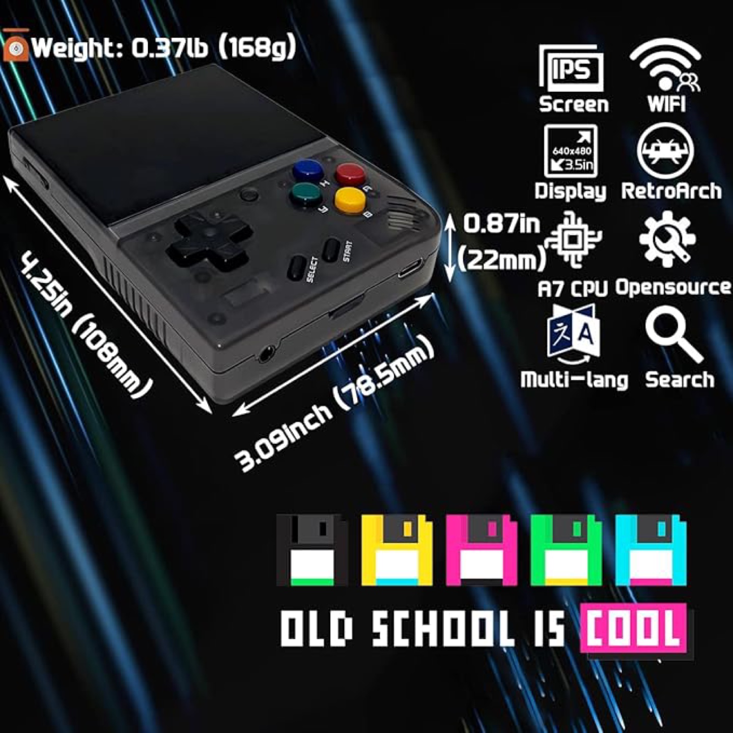 Miyoo Mini Plus Handheld Game Console – 25000+ Retro Games - photo 3