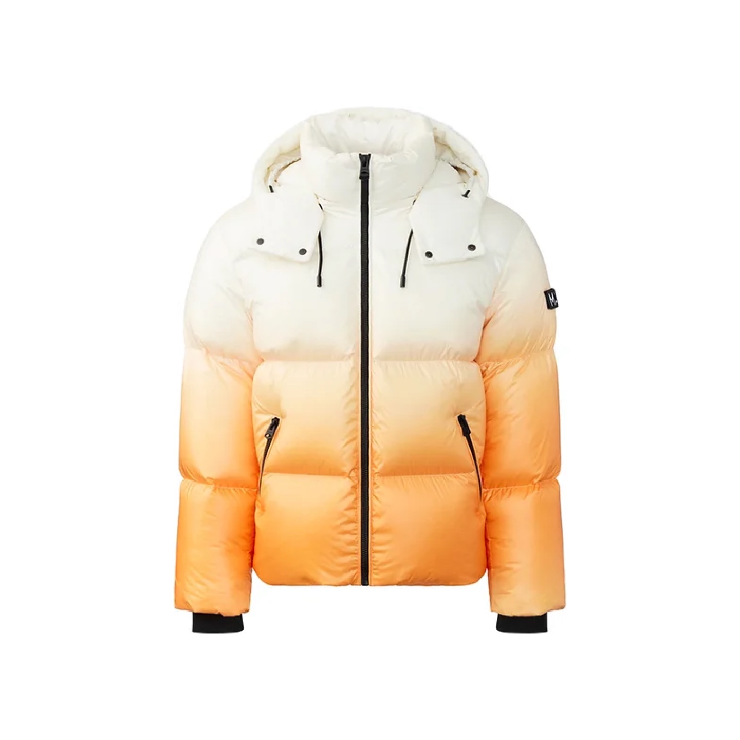 Mackage Kent E3-Lite Ombre Print Jacket with Hood in Sunset - photo 2