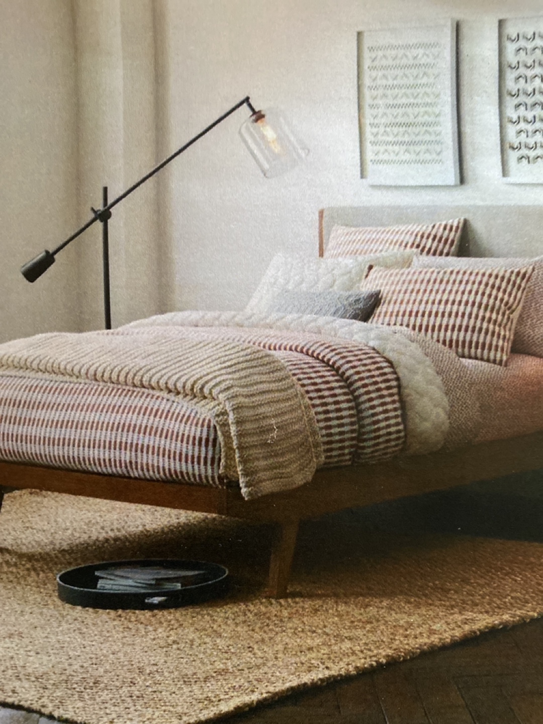 West Elm Modern Bed Frame - Queen - photo 2