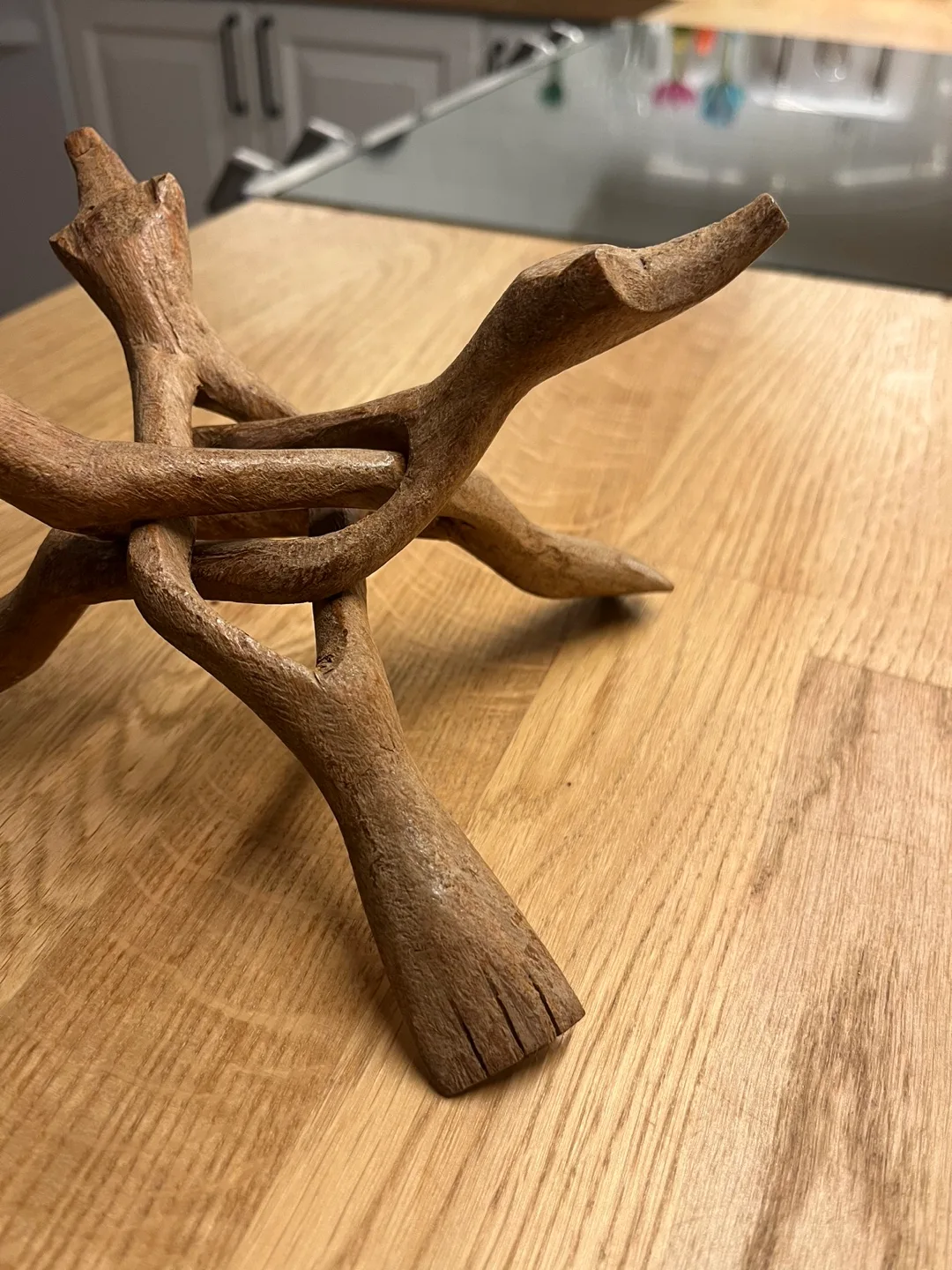 Handmade Carved Wood Art image indicator(2)