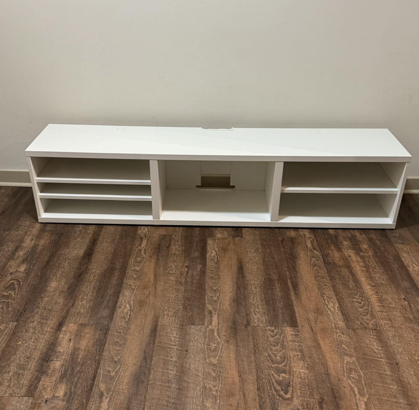 White TV Stand - photo 2