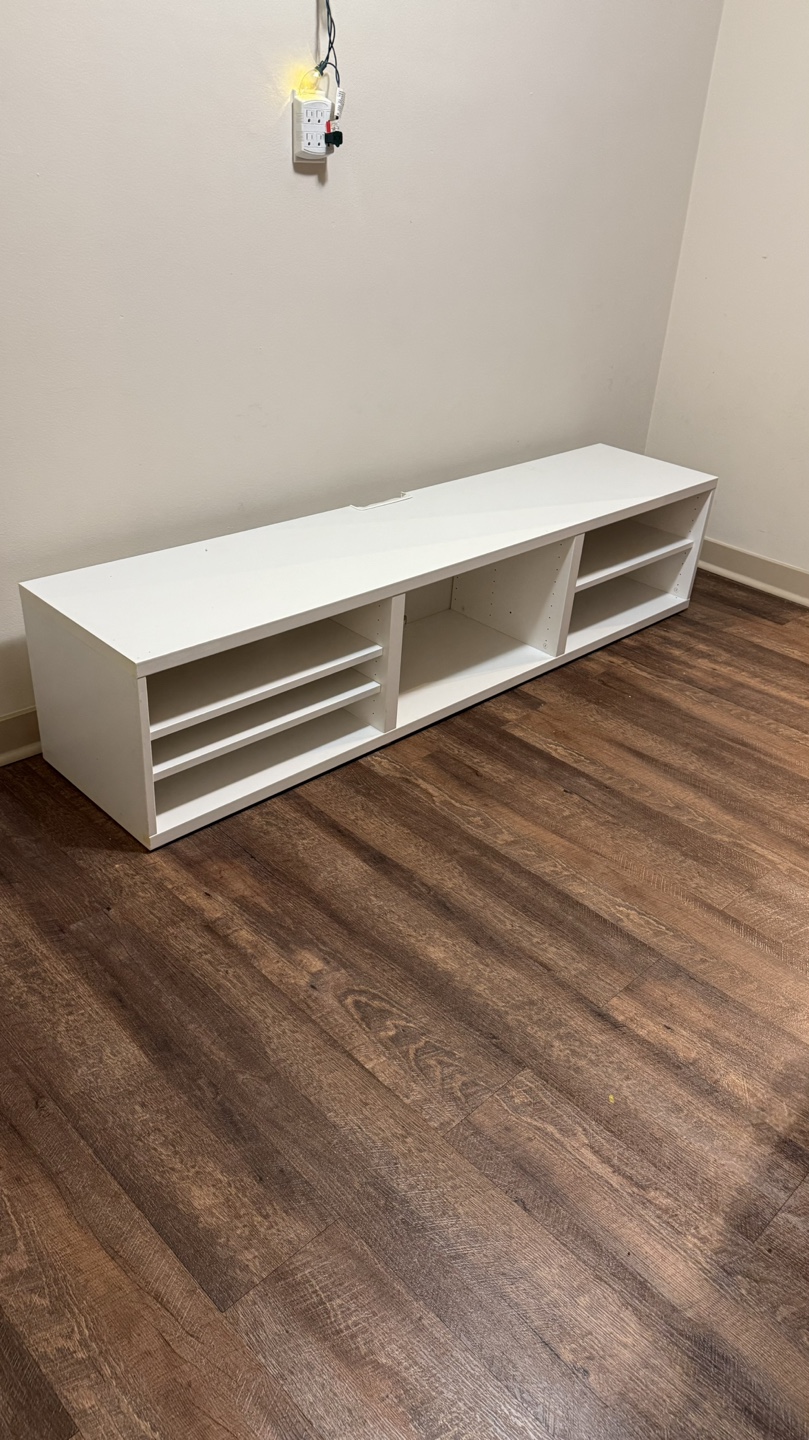 White TV Stand