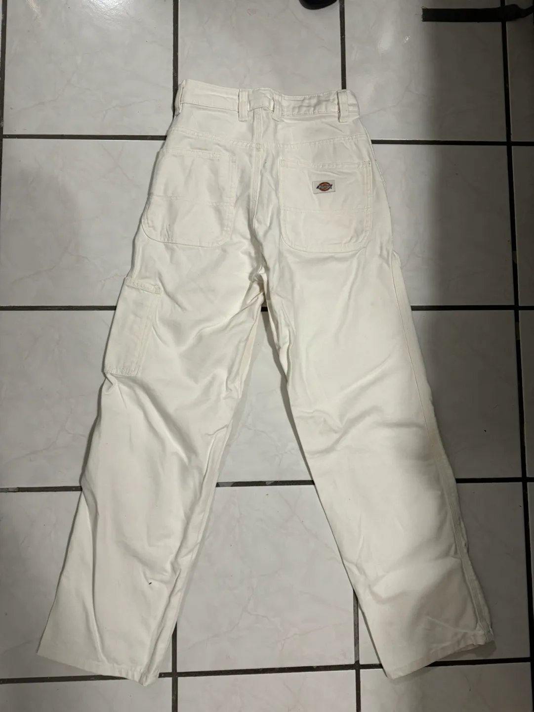 Dickies White Carpenter Pants image indicator(3)