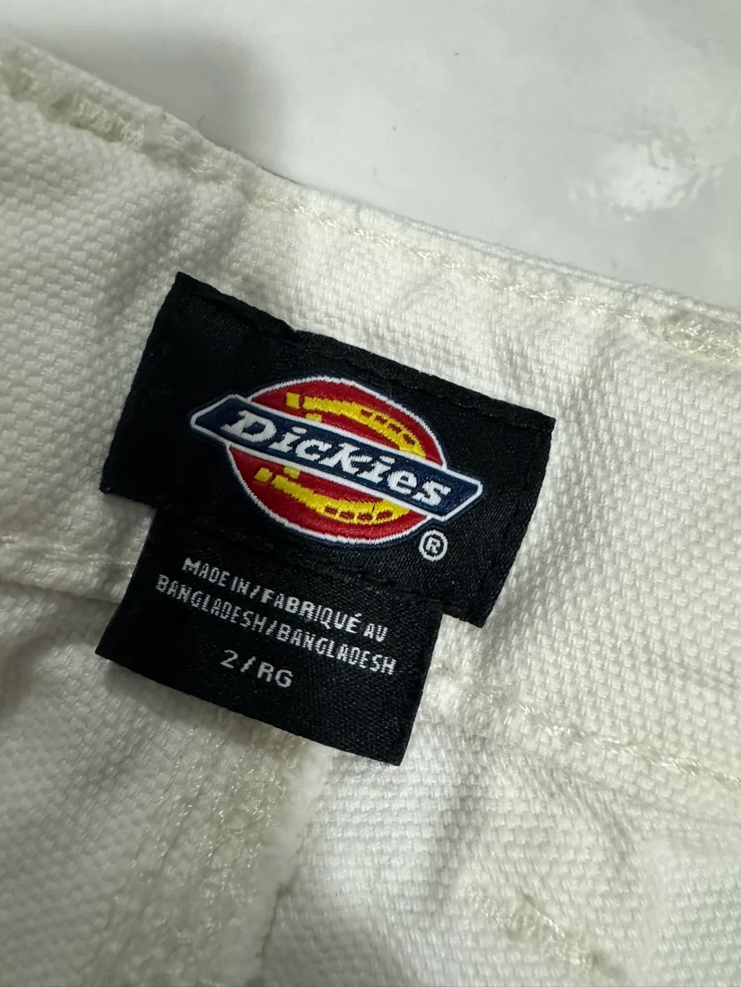 Dickies White Carpenter Pants image indicator(2)