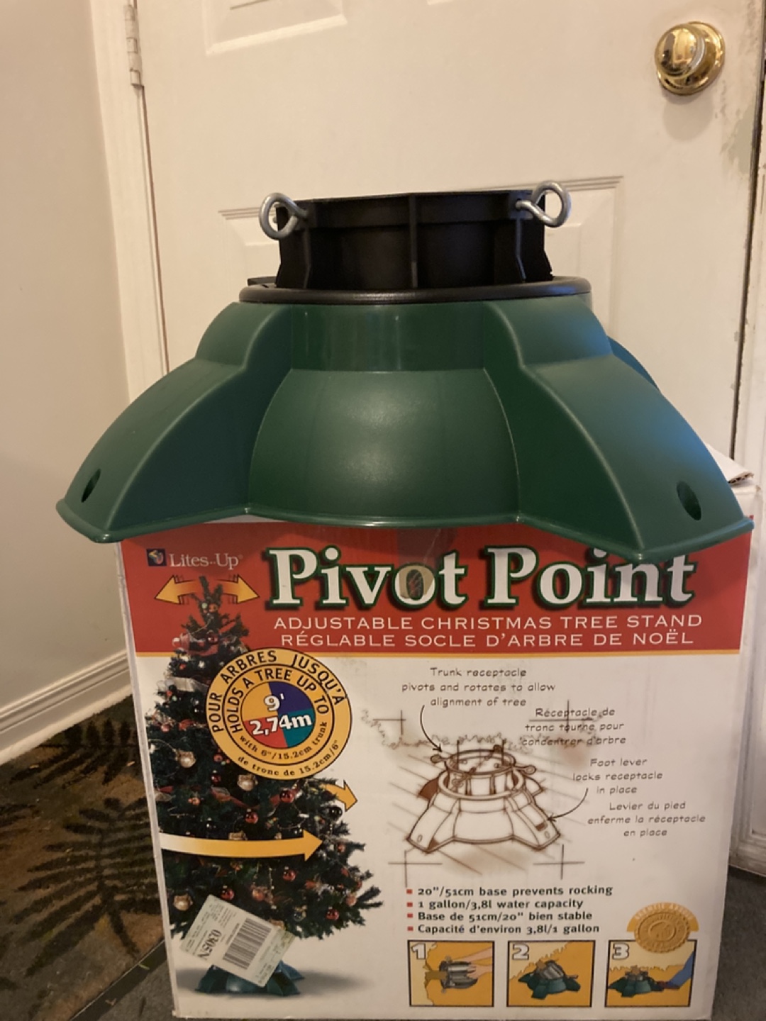 Pivot Point Adjustable Christmas Tree Stand - photo 2