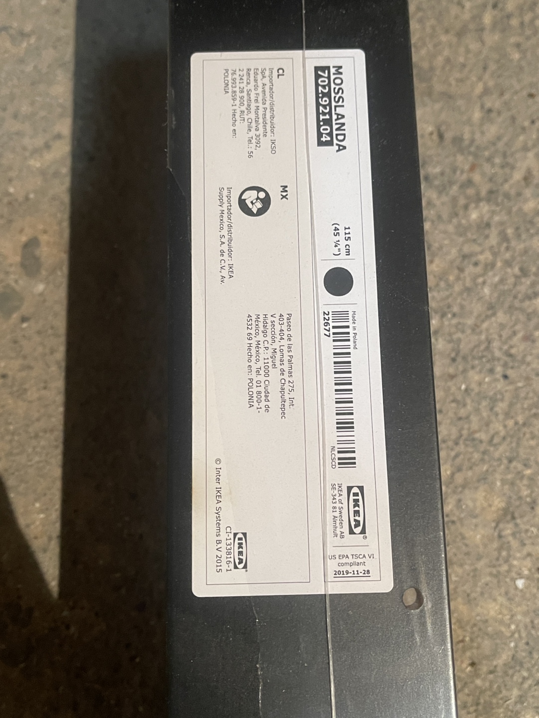IKEA Mosslanda Wall Shelf Brackets - photo 3
