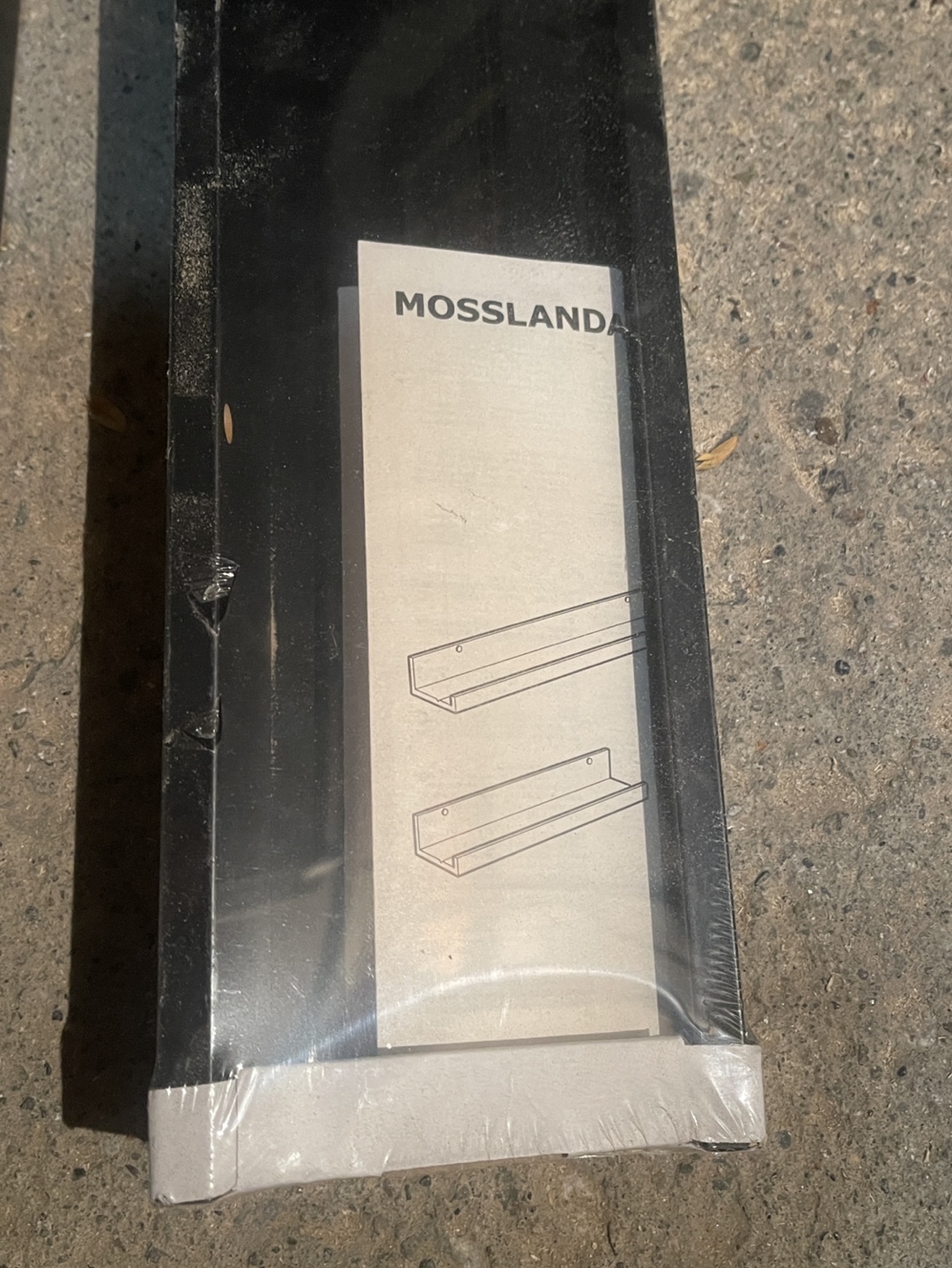 IKEA Mosslanda Wall Shelf Brackets - photo 2