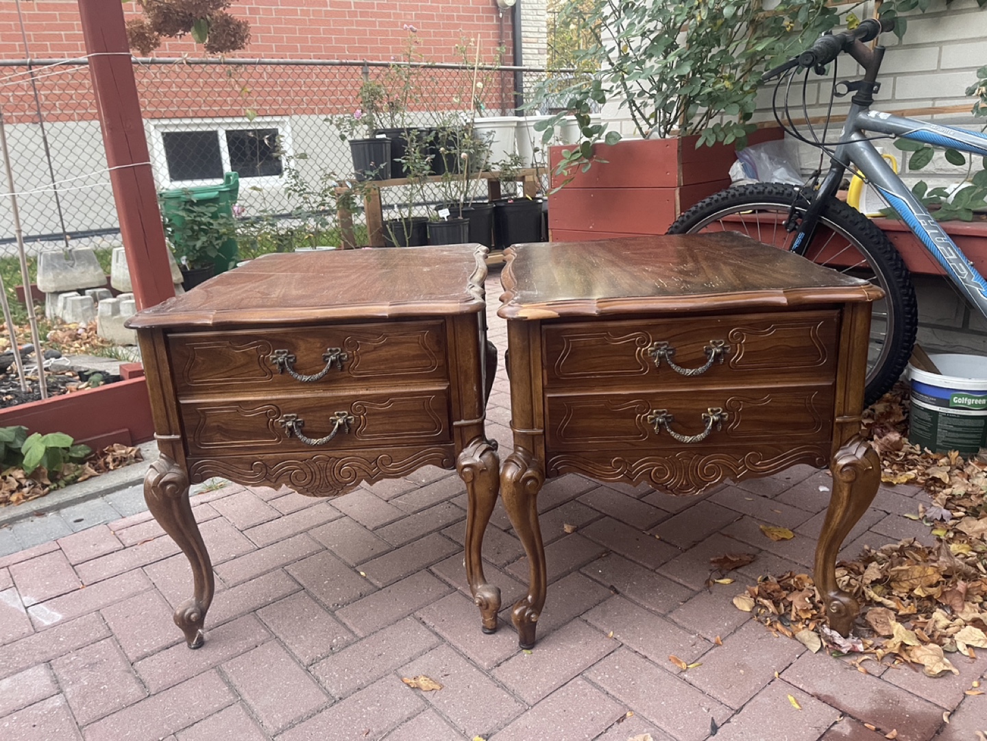 Pair of Vintage End Tables