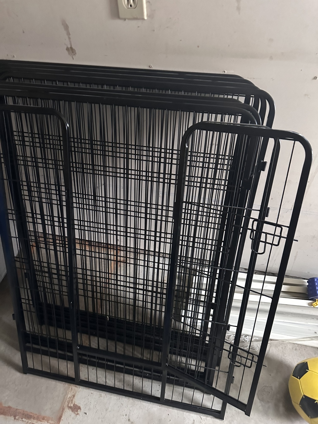 Dopinin 8-Panel Dog Playpen with dog pad