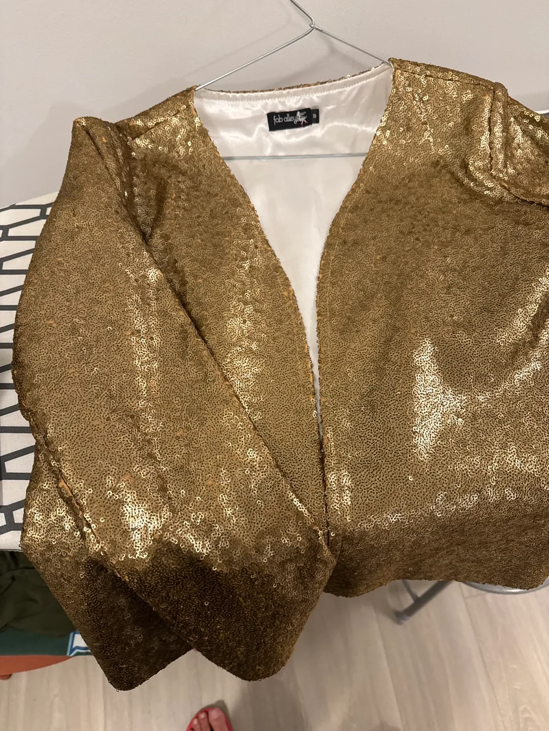 Gold Sequin Blazer thumbnail