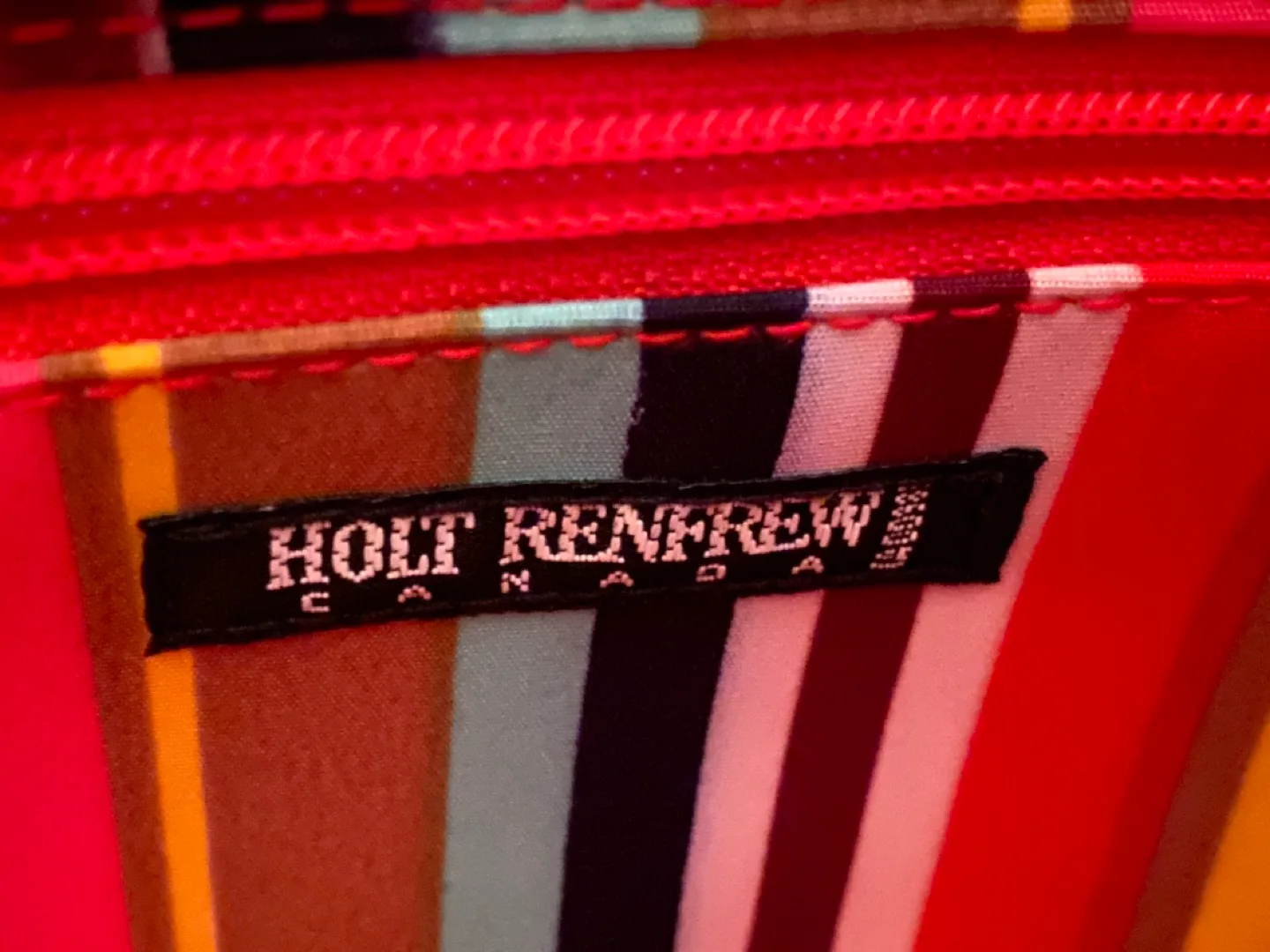 Holt Renfrew Striped Tote Bag image indicator(2)