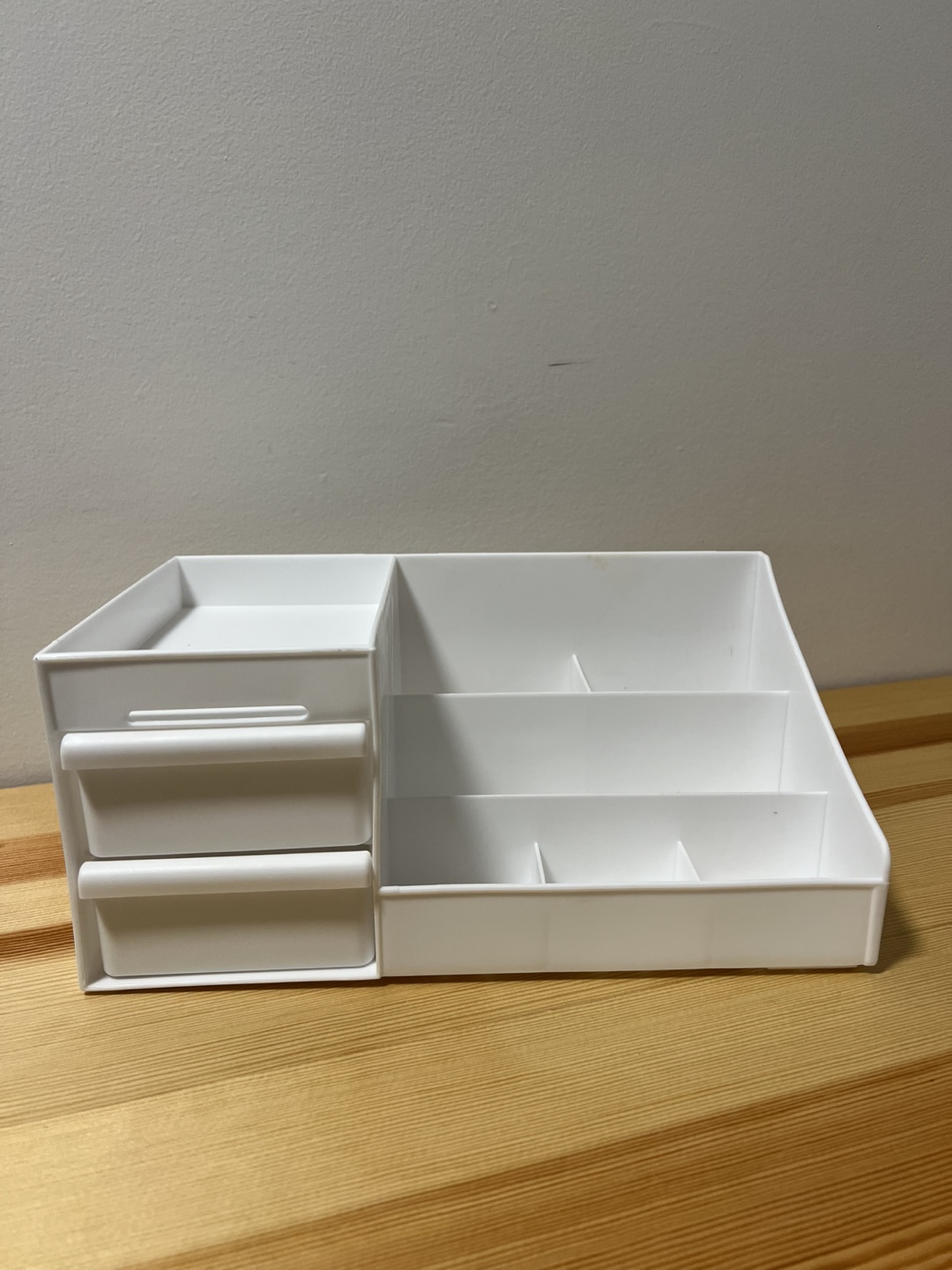 White Makeup Organizer with Drawers - photo 2