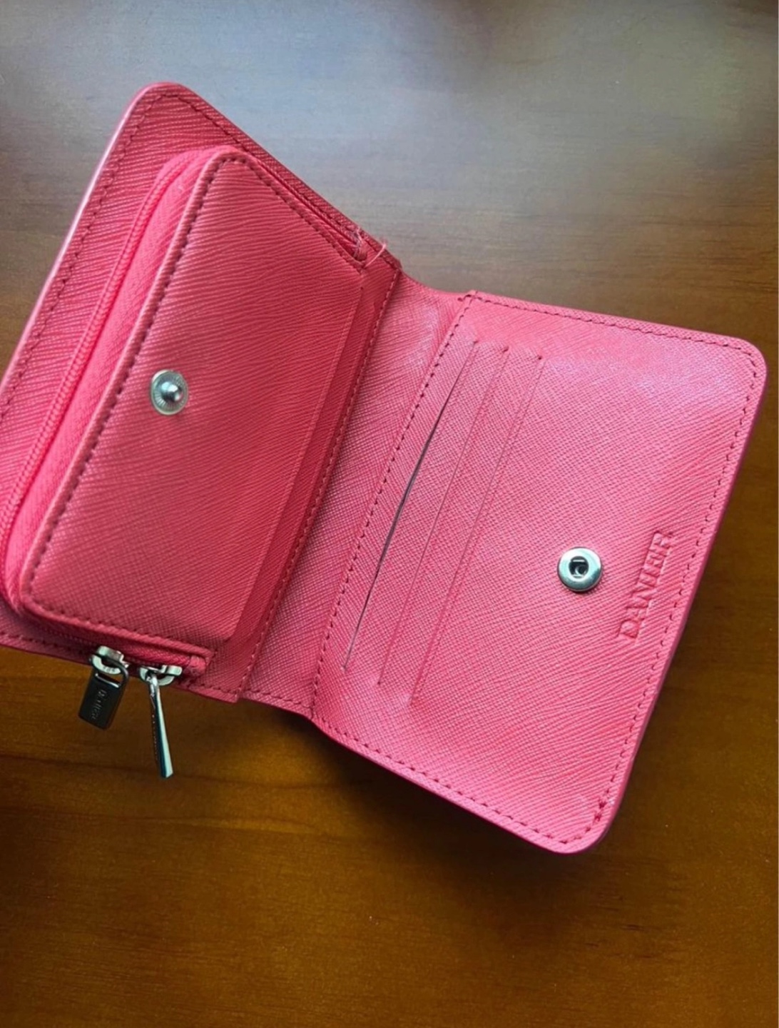 Danier Pink Leather Wallet - photo 2