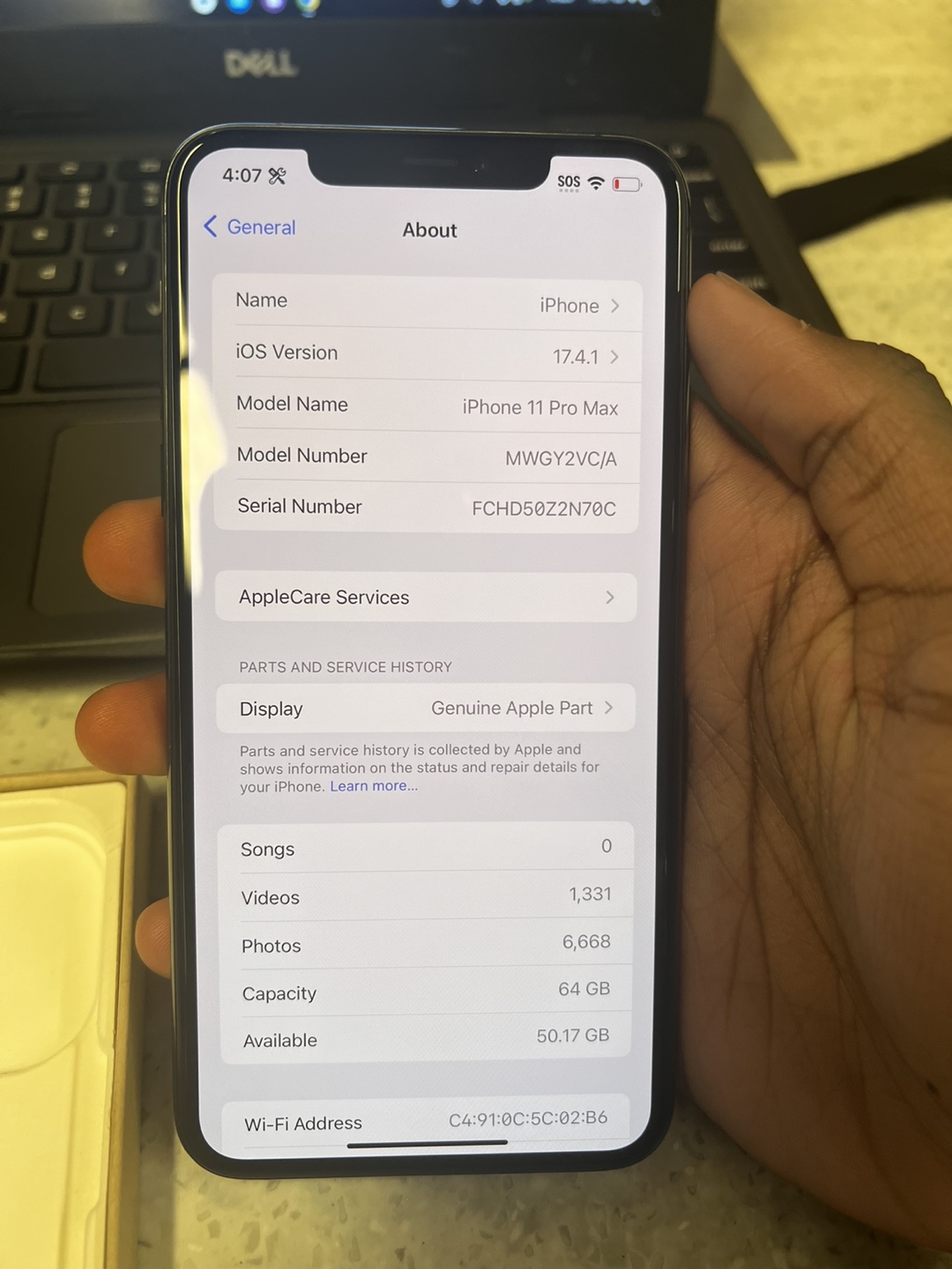 Mint Condition iPhone 11 Pro Max 64GB - photo 3