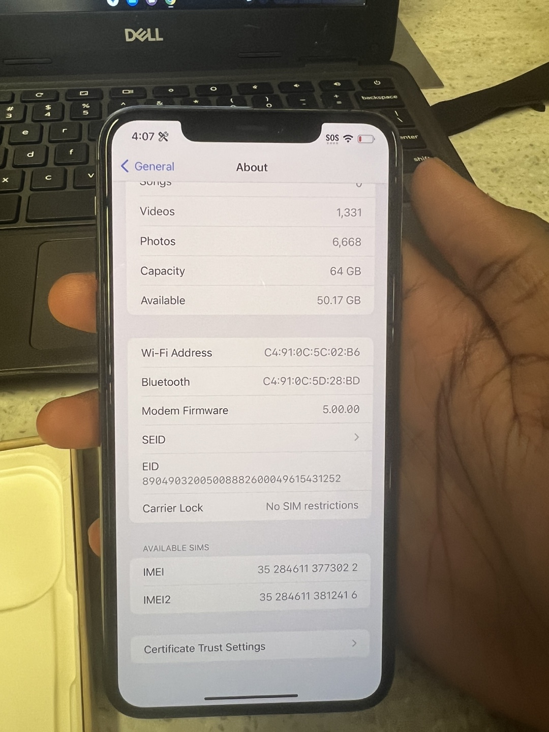 Mint Condition iPhone 11 Pro Max 64GB - photo 5