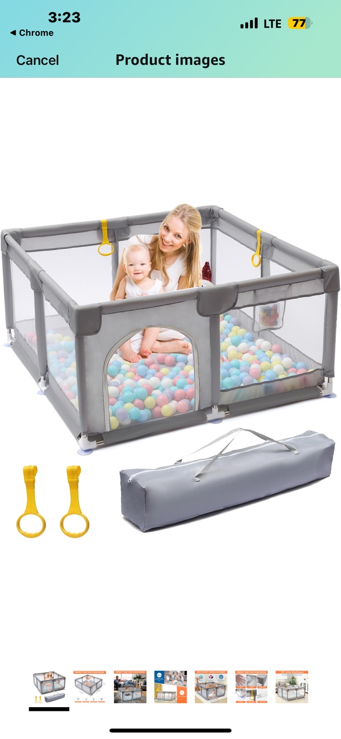 Playpen for baby