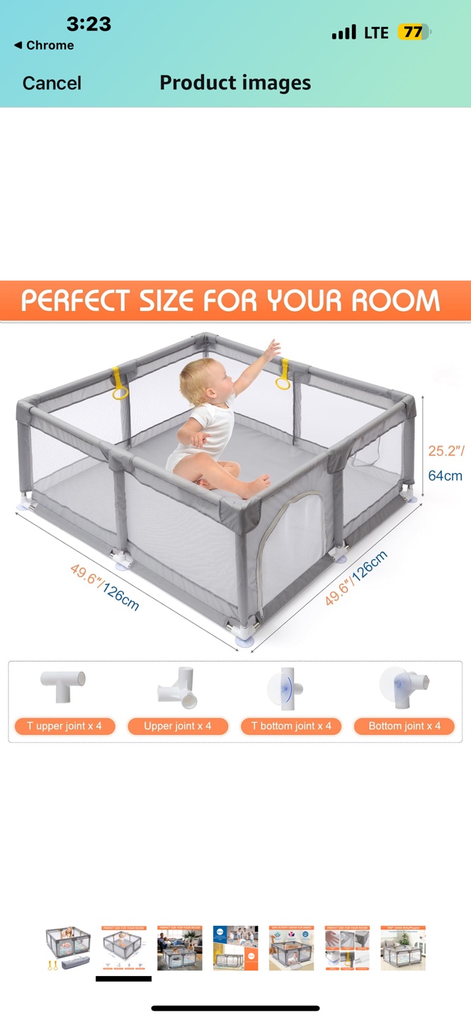 Playpen for baby - photo 2