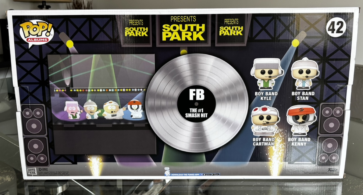 South Park Boy Band Pop Albums Vinyl Figures - photo 4