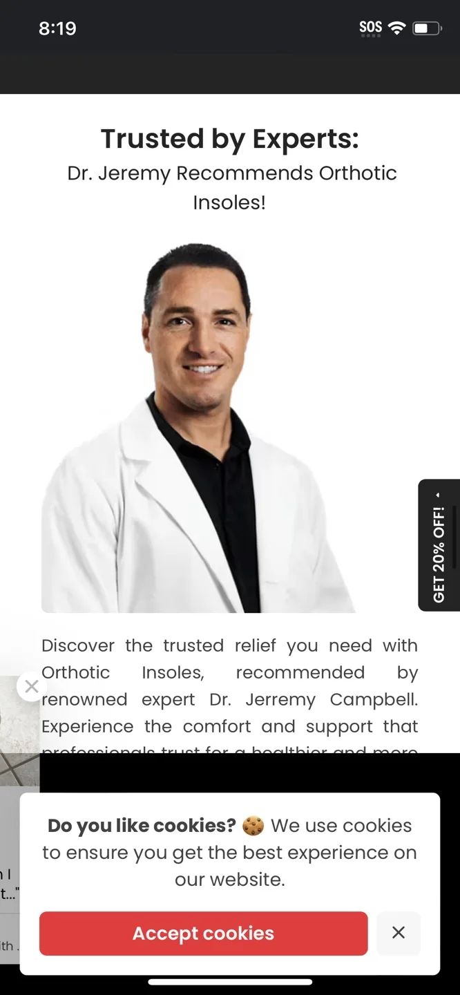 Physix Gear Sport Full Length Orthotic Insoles image indicator(3)