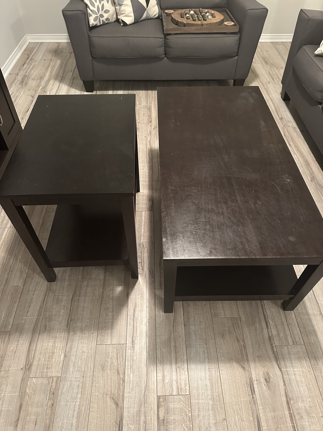Coffee Table and End Table Set