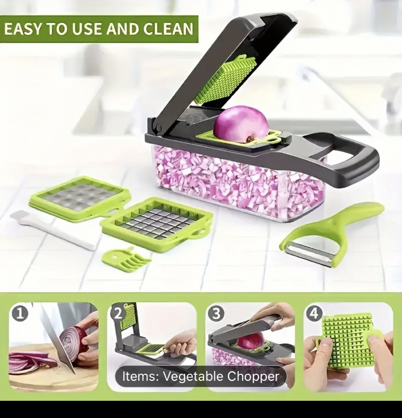 Vegetable Chopper and Slicer - photo 5