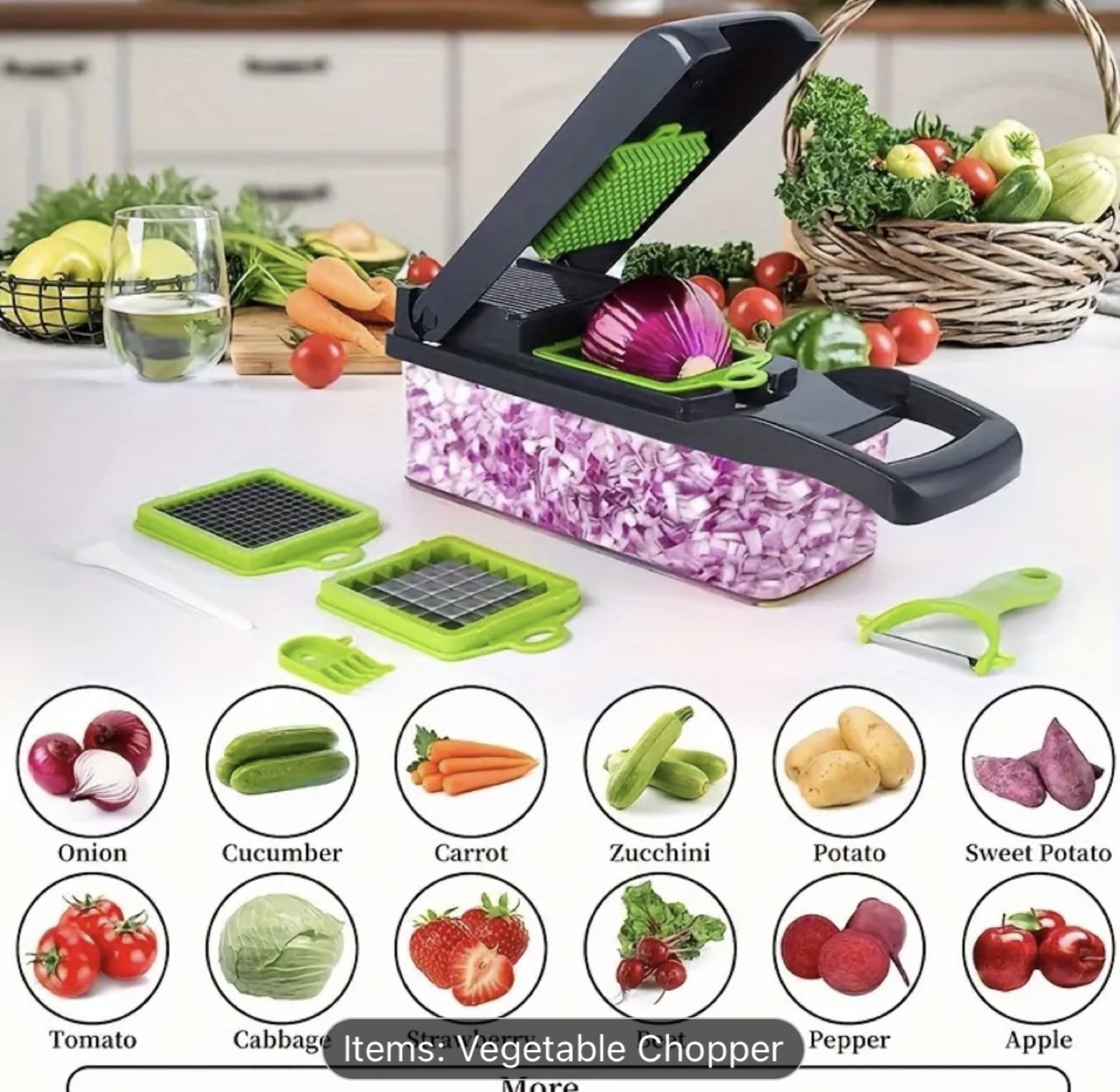 Vegetable Chopper and Slicer - photo 4