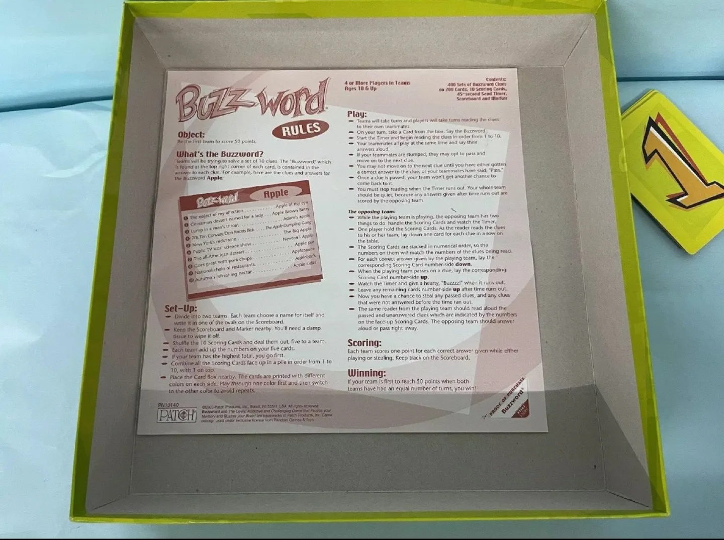 Buzz Word Board Game image indicator(2)